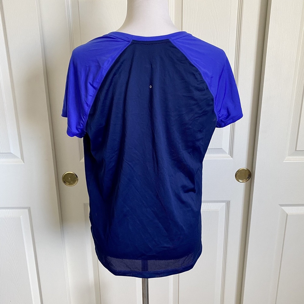 Nike Running Dri Fit Purple/Blue Mesh-Back Shirt XL - Picture 5 of 8